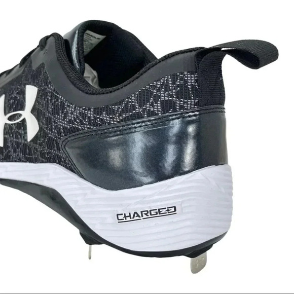 Under Armour Yard Low Top Medium Width Mens Baseball Cleats - Picture 9 of 14